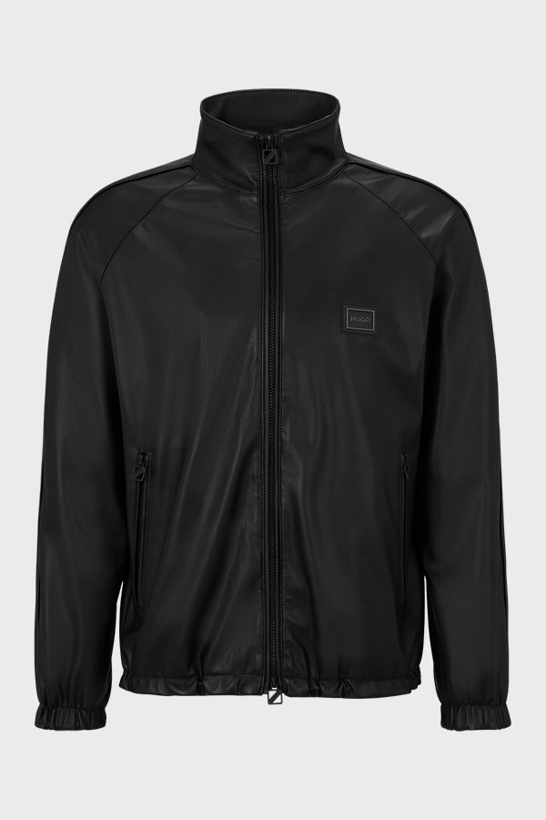 ΜΠΟΥΦΑΝ HUGO(ΔΕΡΜΑΤΙΝΗ) - 001 ΜΑΥΡΟ